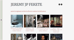 Desktop Screenshot of jeremyfekete.com